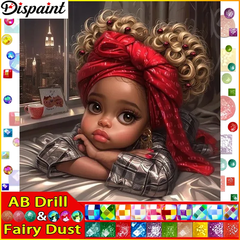 Dispaint Fairy Dust AB Full diamond Painting 