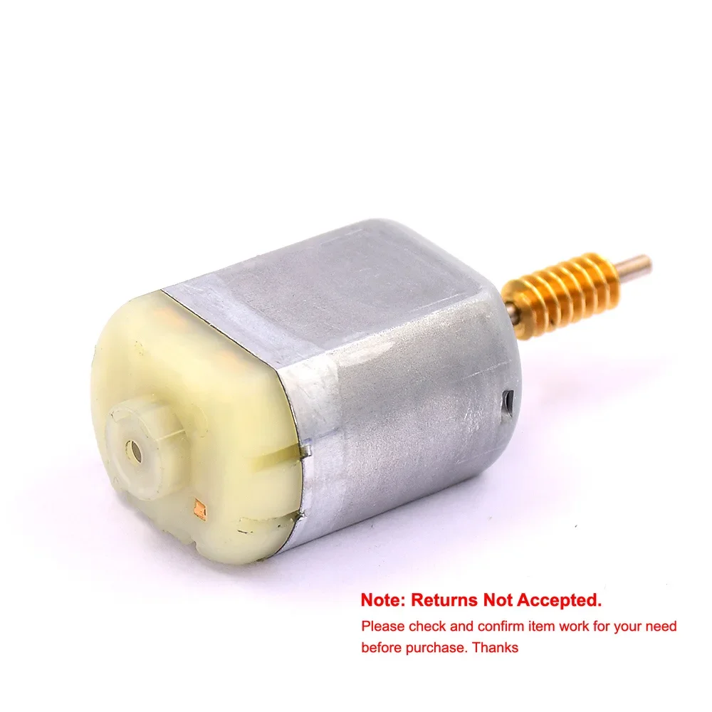 DC 12V MABUCHI FC-280SB-16220 Motor with Worm Gear Car Lock Actuator Rearview Mirror Motor