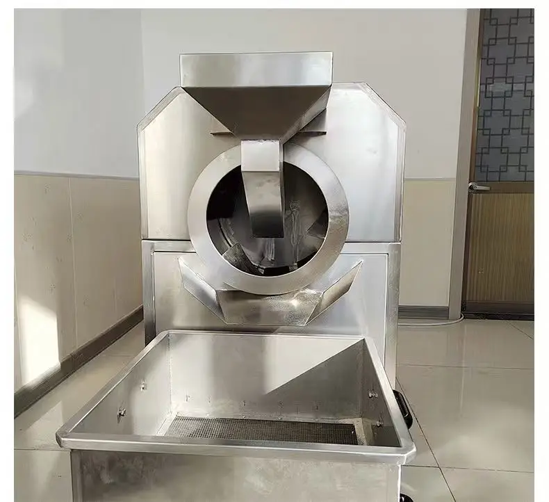 Automatic Rotary Drum Peanut Roaster, Electric & Gas, for Dried Peanuts