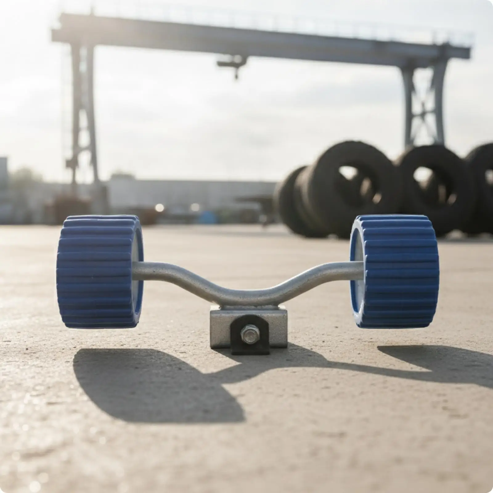 Boat Trailer Wobble Roller Heavy-Duty Trailer Roller Assembly Long-Lasting