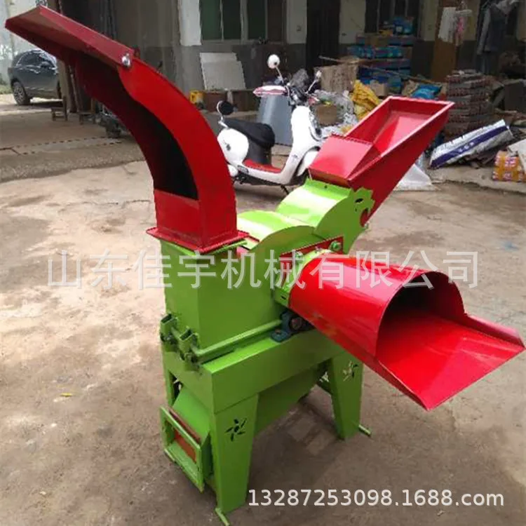 Dry and wet dual-purpose grass cutting and kneading machine household three-phase electric storage and pulverizer, grass crusher