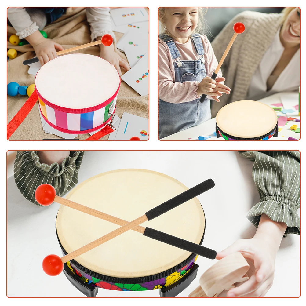 

Marimba Xylophone Rubber Mallets Wood Drum Sticks Durable Music Instrument Mallets For Percussion Tongue Drum Wood Block