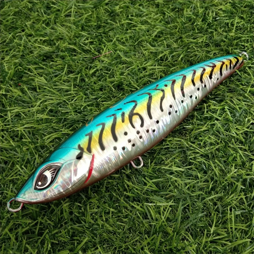 

18cm 76g Floating Pencil Lure Topwater Pencil Hard Bait Fishing Lure for Bass Pike Trout Saltwater Freshwater Fishing Tackle
