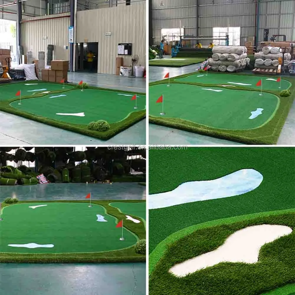 Simulation Mini Golf Putting green Golf Putting Mat Golf  Carpet putting practice  indoor/outdoor