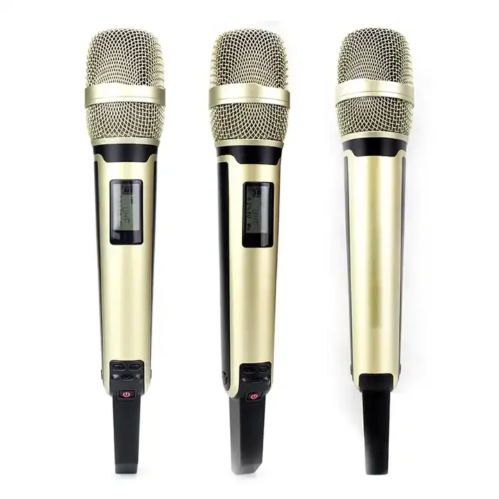 GPUB SKM9000 Professional Wireless Microphone One Drag For Singing Outdoor Stage Ktv Performance Meeting Handheld Mic