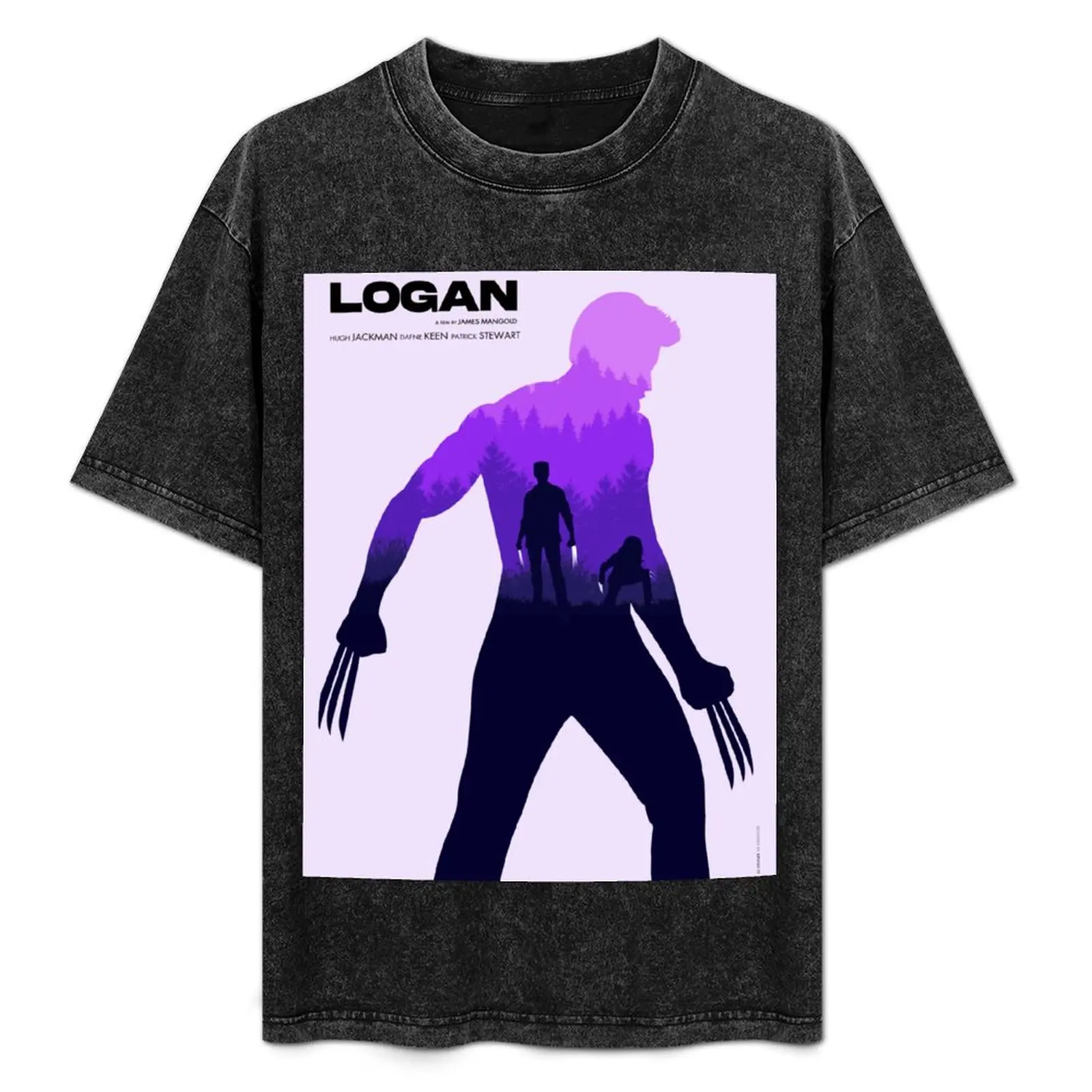 

Logan Movie Minimalist poster T-Shirt Comfortable Daily Wear Tee