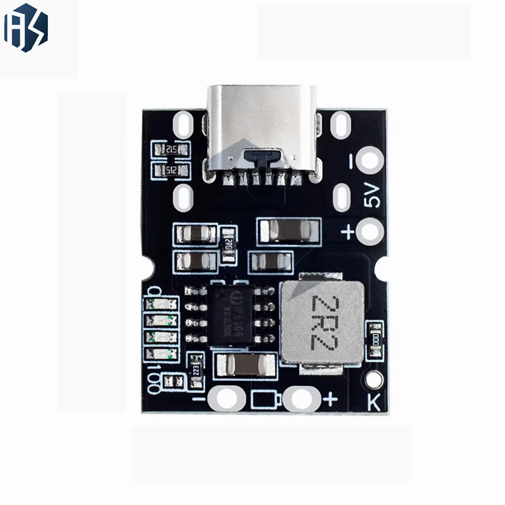 Module d'alimentation élévateur USB type-c 5V 2A 3,1a, panneau de Protection de charge de batterie au Lithium, affichage LED USB pour chargeur de bricolage