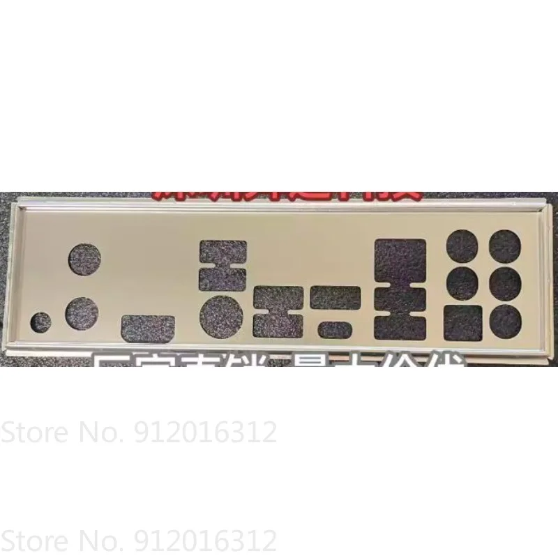 For ASRock X570S PG Riptide Motherboard Bezel  I/O IO Shielded Baffle Bracket