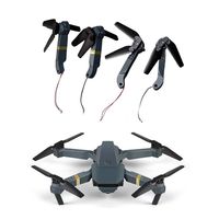 4pcs New Drone Motor Arm Set Quadcopter Replacement Part Motor DIY Accessory Motor Propeller Black Blue Lightweight for E58