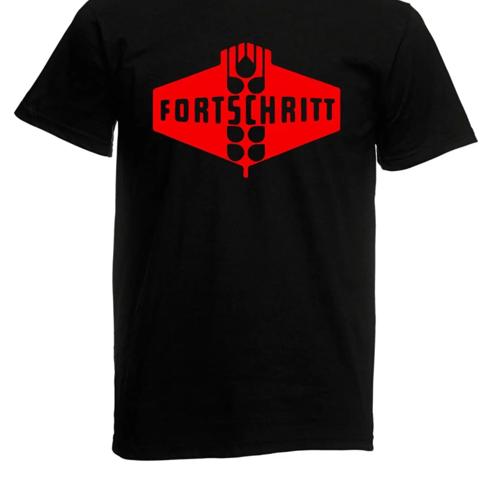 T-shirt Progress pour hommes, taille jusqu'à 5XL, vintage, lavé, doux, confortable, unisexe, respirant, polyvalent, légèrement élégant, mode homme