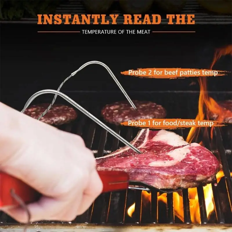 Untarnished Barbecue Oven Temperature Transducer Investigate With Tall Accuracy PT1000 For Smoker Broiler Agreement Y5GB