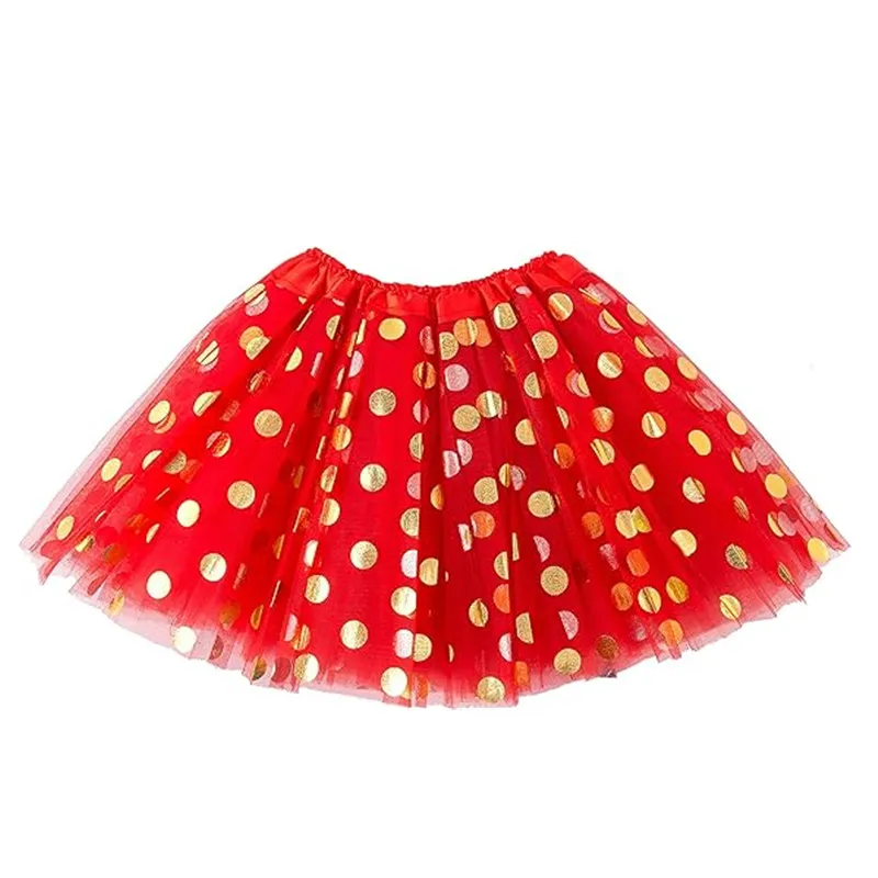 Kids Baby Star Glitter Dance Tutu Skirt For Girl Sequin 3 Layers Tulle Toddler Pettiskirt Children Chiffon 2-8T