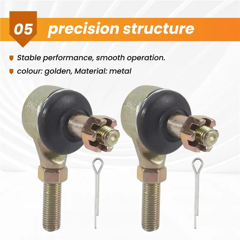 Dependable-Right And Left Tie Rod End Kit Ball Joints For Raptor 660 YFM660 YFM660R ATV 2001-2005