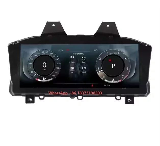 

12.3 Inch for Discovery 5 Car Digital Cluster LCD Dashboard Player Cockpit Virtual Instrument Panel Speedometer