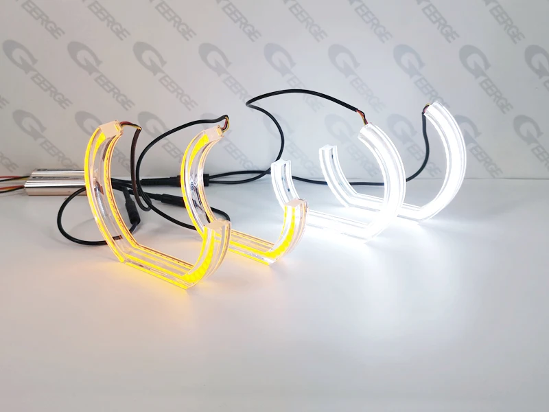 For Mazda 3 Mazda3 BK 2003 2004 2005 2006 2007 2008 Ultra Bright DTM M4 Style Led Angel Eyes Kit Halo Rings Car Accessories