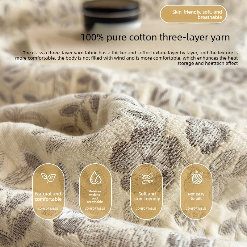 100% katoenen mousseline deken - Muslin Cotton Bedspread recensie en prijs