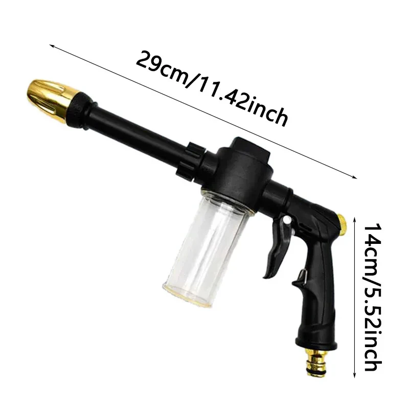 High Pressure Car Washing Water Gun Long Rod Nozzle Garden Hose Nozzle Multi-Function Watering Tool Powerful Car Cleaning Tool view 3