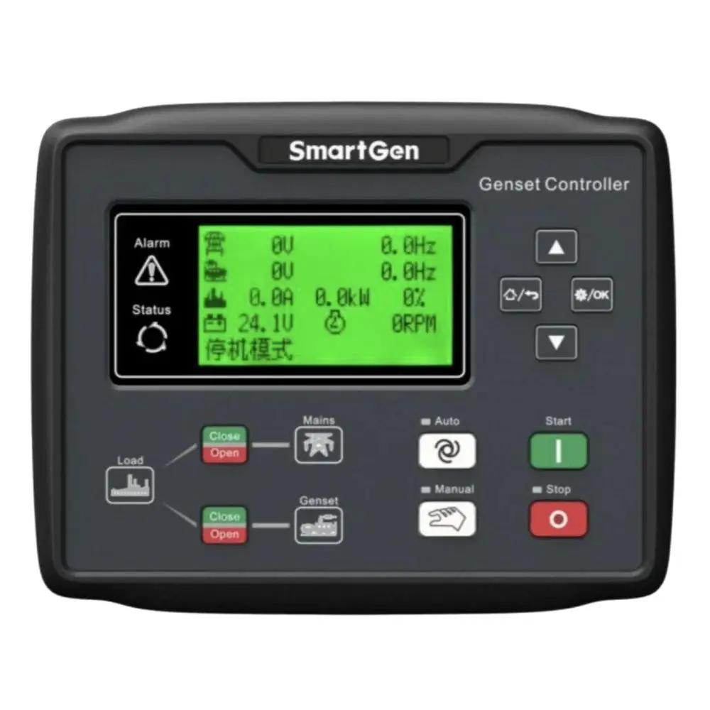 SmartGen HGM6120NC Generator Controller Integrating Digital Intelligent Network Alarm Protection Automatic Start/Stop xeon kit