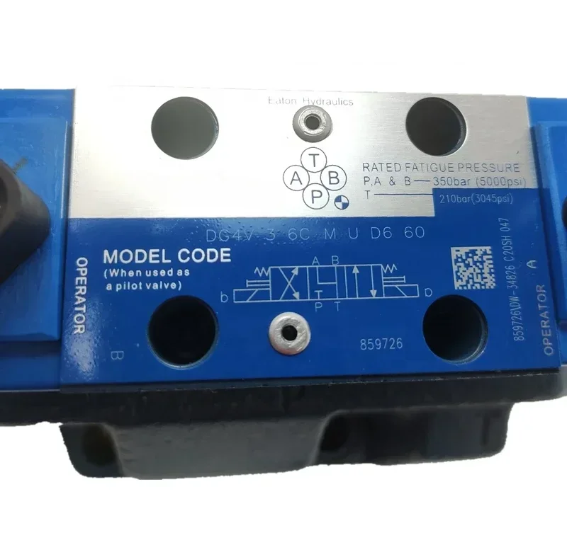 DG5 DG5V DG3V DG5V-8 DG3V-8 series Hydraulic Solenoid Directional Control Valve DG5V-8-H-2C-T-M-U-D-10