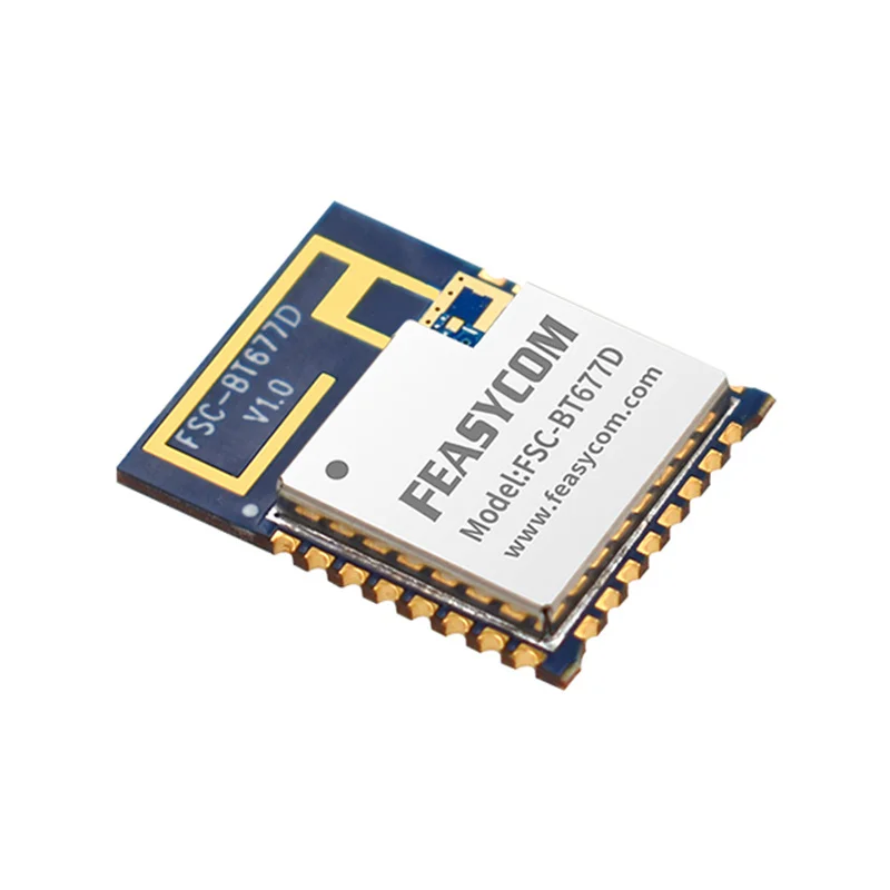 Feasycom FSC-BT677D BLE 5.2 Silicon Labs EFR32BG21 IoT Embedded Smart Home SIG Mesh Bluetooth Module for Multi-Connection