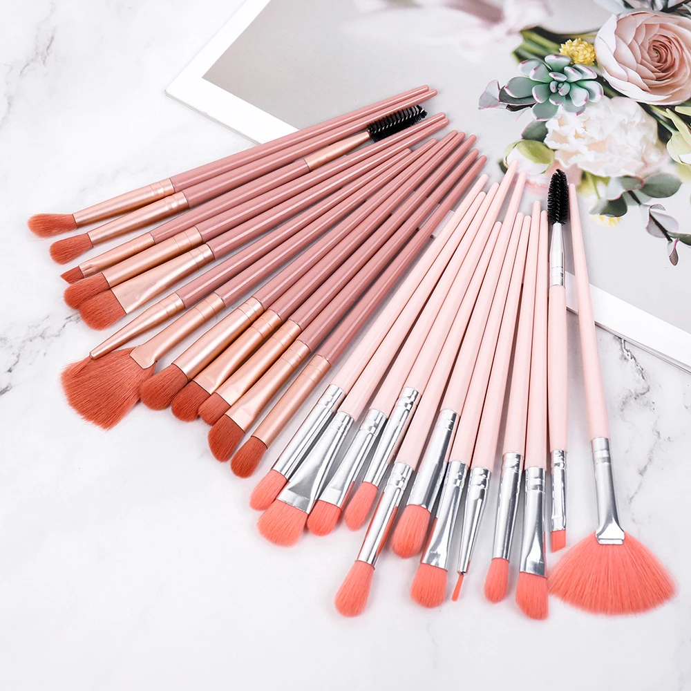 12pcs/Set Hot Sell Makeup Brushes Set Eye Shadow Blending Eyeliner Eyelash Eyebrow Blush Make Up Brush Tools