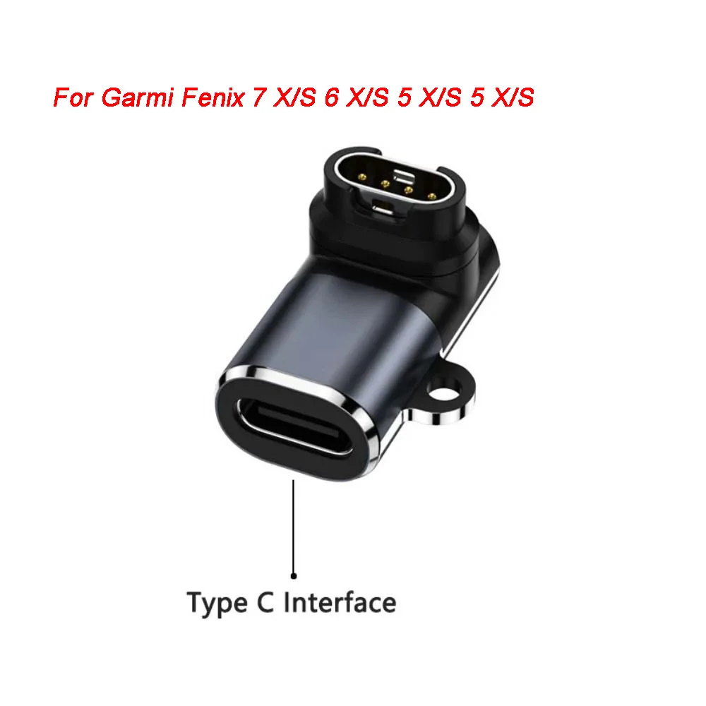 Compatible with Garmi Converter Adapter, L Type USB C Adapter for Garmi Fenix 7 X/S 6 X/S 5 X/S 5 X/S and More