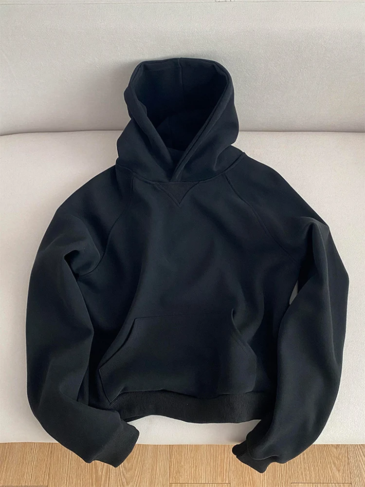 

Мужская толстовка с капюшоном Bla, с ребристыми вставками, осенняя, повседневная, удобная, из полиэфирного волокна, с длинными рукавами, в уличном стиле