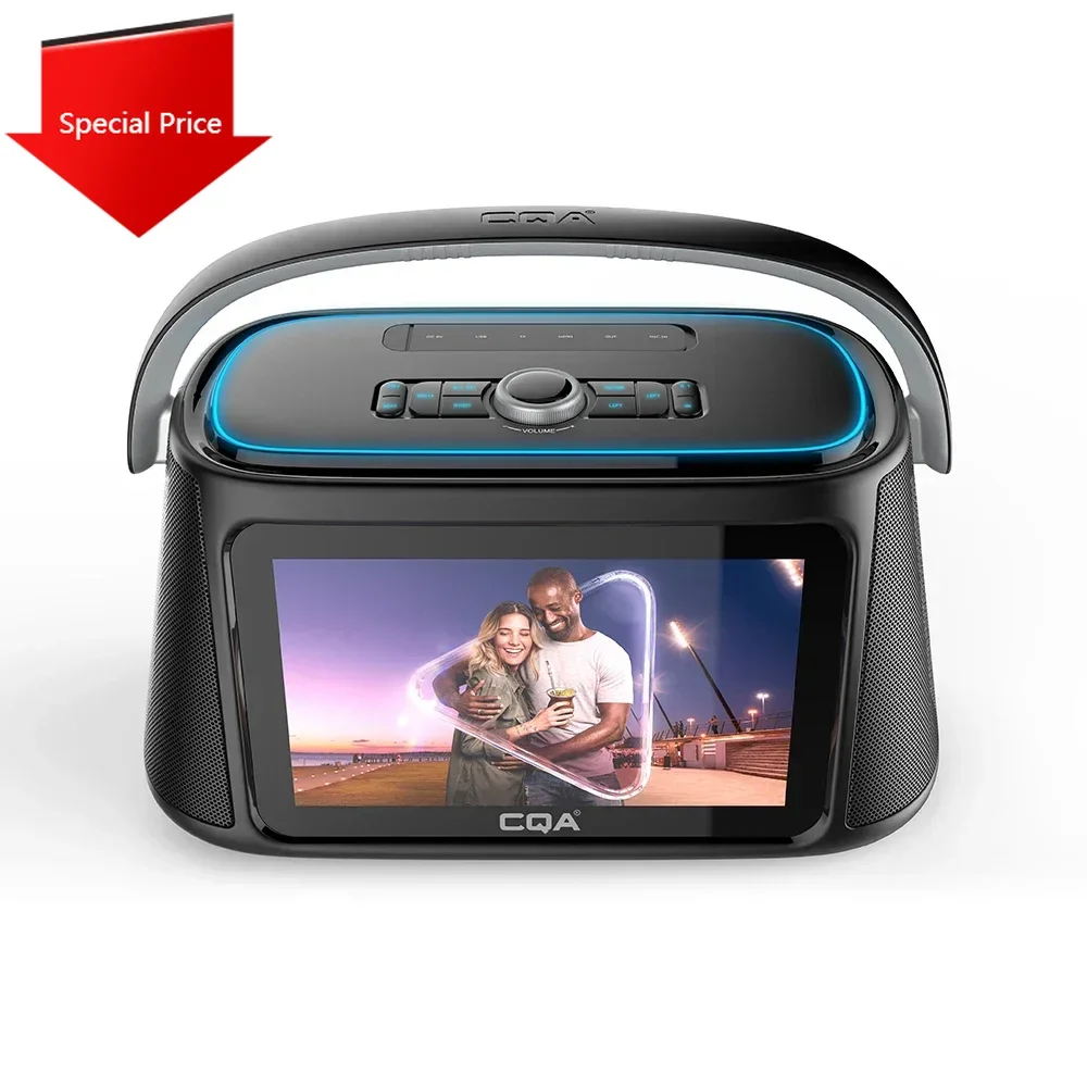 

P10 Home Karaoke Machine Speaker With Smart Touch Screen,WiFi Connectivity,and Android 12 System-Elevate Your Music