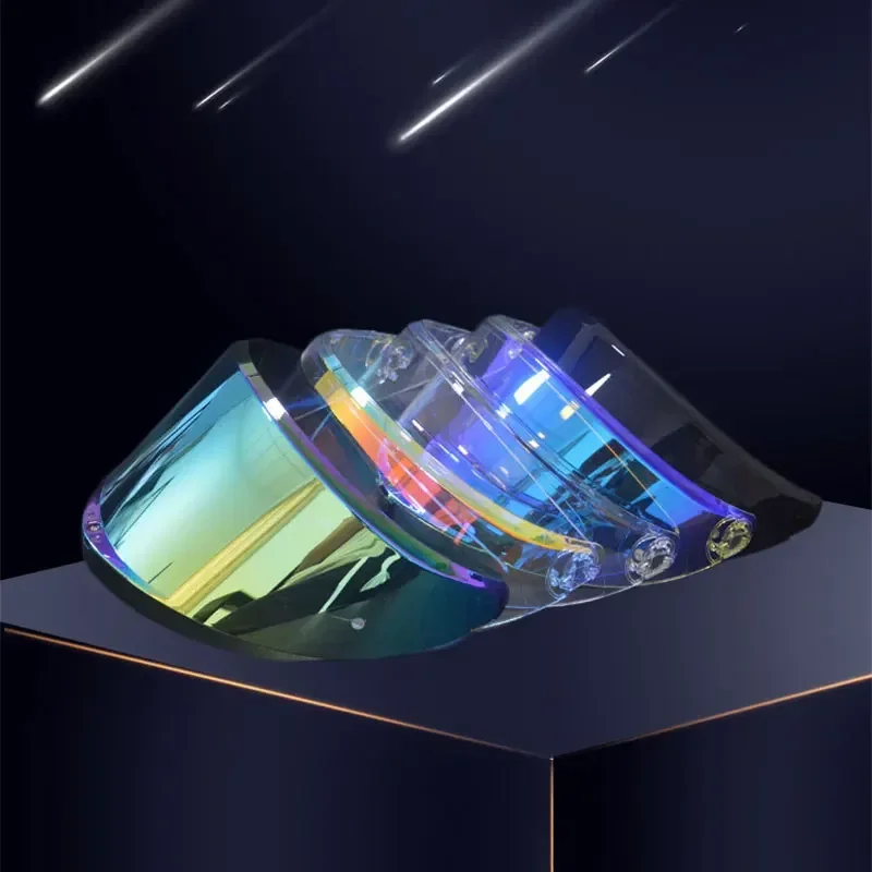 Mũ Bảo Hiểm Che Cho AGV Mũ Bảo Hiểm Xe Máy Tầm Nhìn Ban Đêm Che Ống Kính Cho AGV K6 Mũ Bảo Hiểm Ống Kính Kính Chắn Gió Xe Máy Phụ Kiện