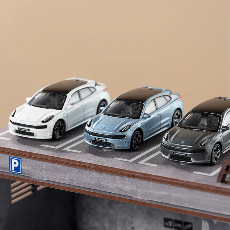 

Литой оригинальный масштаб 1:64 сплав Zeekr 001 миниатюрная Игрушечная машина Имитация классической модели хобби и коллекционные предметы сувенир