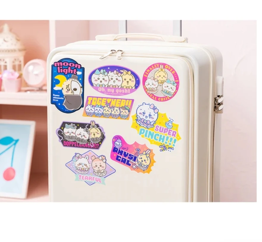 

8cm Kawaii Chiikawa HachiwareUsagi suitcase home appliance stickers