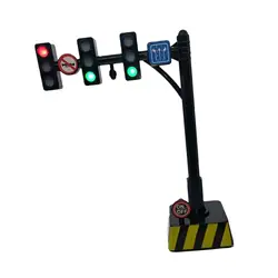 Miniature Traffic Light Model Early Learning Toys Accessories for Children