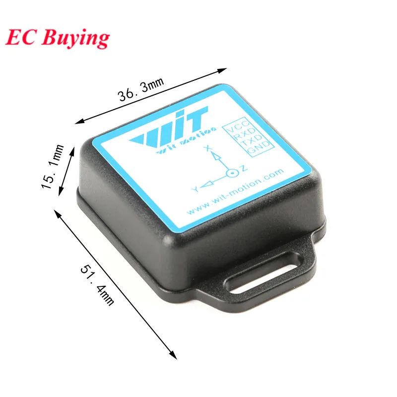 WT901C WT61C to RS485/232/TTL 6 9 Axis IMU Sensor Tilt Angle Roll Pitch Yaw+Acceleration+Gyroscope+Magnetometer MPU9250 MPU6050