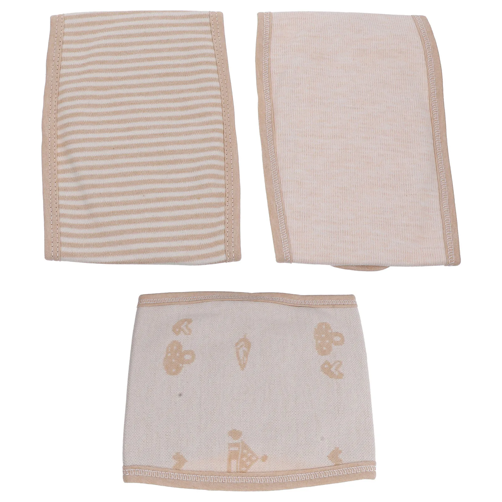 

3pcs Baby Belly Bands Cotton Breathable Soft Thick Warm Newborn Infant Navel Belts All Season Use Comfortable