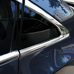 Free Shipping Car Styling Chromed Rear QUARTER WINDOW Frame Trim For Chevrolet Cruze 2009 -2014 Sedan