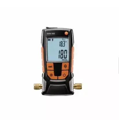 Original Testo 552 Digital Vacuum Micron Gauge With Bluetooth And Coupler Stock