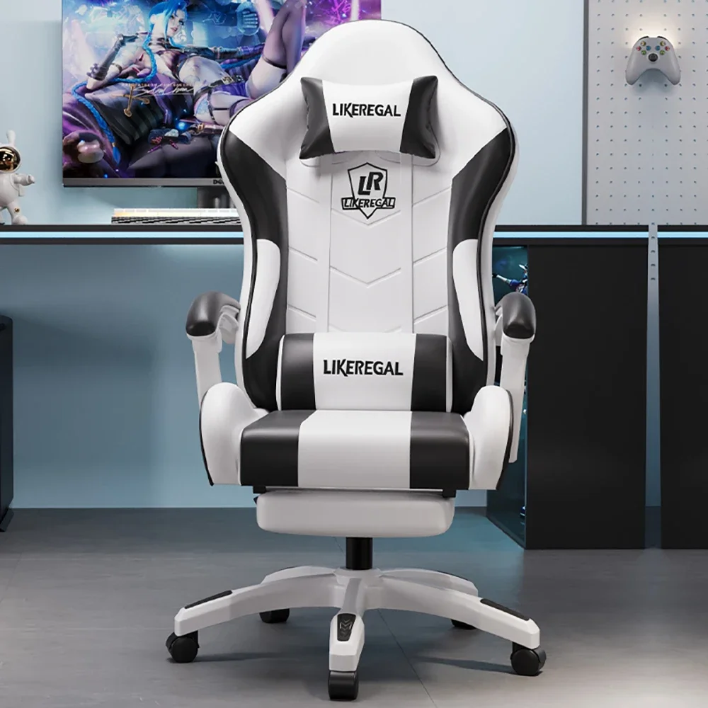 

Mobile Beauty Office Chair Ergonomic Swivel Elastic Personalized Gaming Chair Simple Nordic Chaise De Bureaux Office Furniture