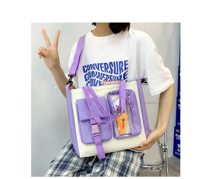 مجموعة مكونة من 4 قطع من حقائب الظهر ذات سعة كبيرة لطلاب المدارس الابتدائية خفيفة الوزن وحقائب مدرسية للفتيات في المدارس الابتدائية