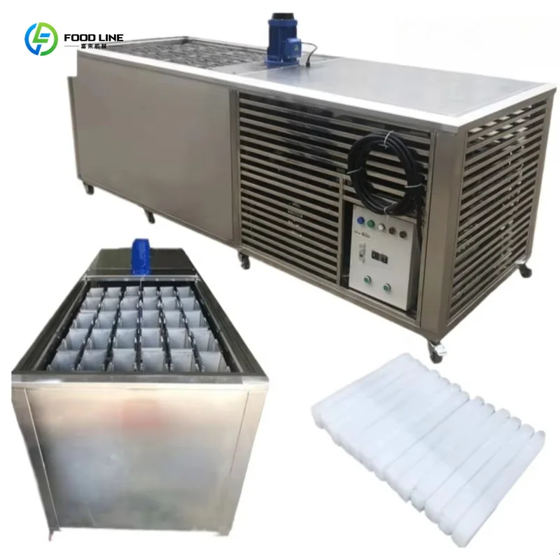 Customized professional industrial block ice maker auto focus crystal ice machine low ex factory cost