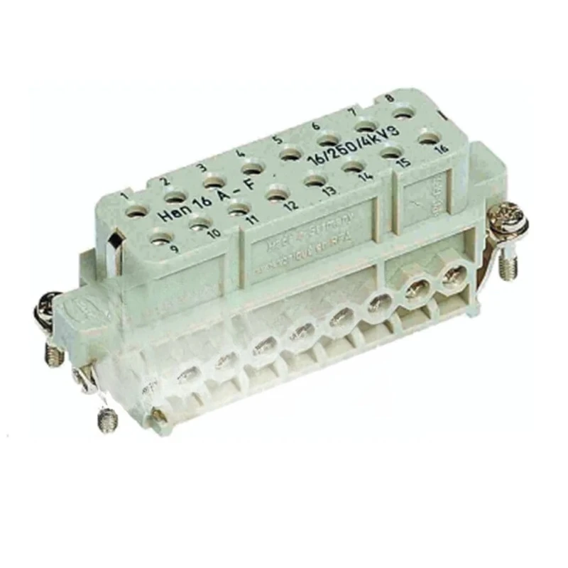 For HARTING 09200162812 HAN 16 A-F Heavy Duty Connector 16-pin Female Core