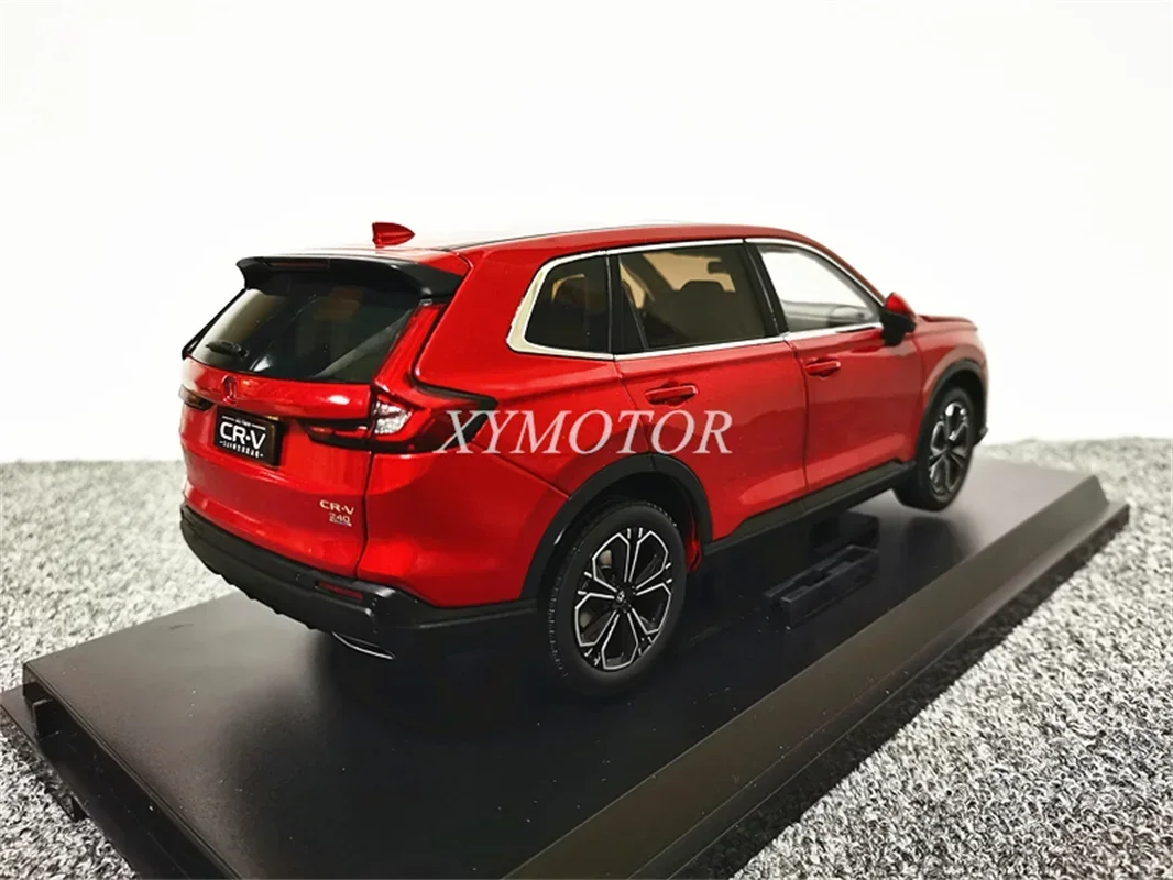 ダイキャストメタルモデルカー,ホンダ,1:18,ホンダcrv CR-V 2023 suv,ディスプレイコレクション,赤いおもちゃ,ギフト,趣味,装飾品,新しい