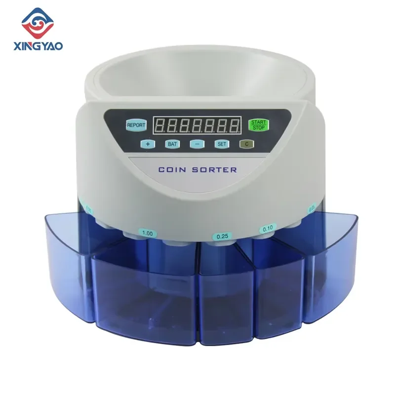 【2026】 Accurate Count Portable Philippines Coin Sorter and Counter Machine for PHP Coins Sorting Equipment