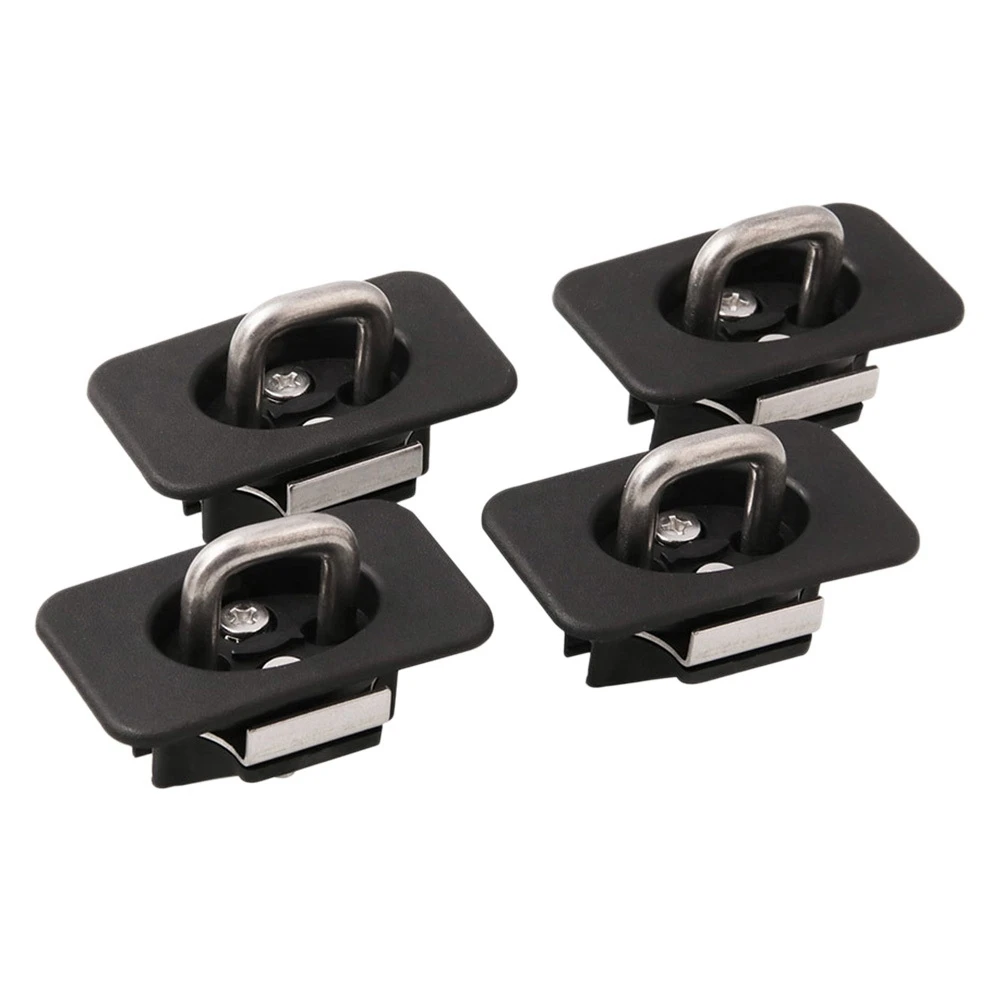 

4Pcs Car Tie Down Anchor Retractable Tie Downs Pickup Truck Anchors for Ford F-150 1998-2014