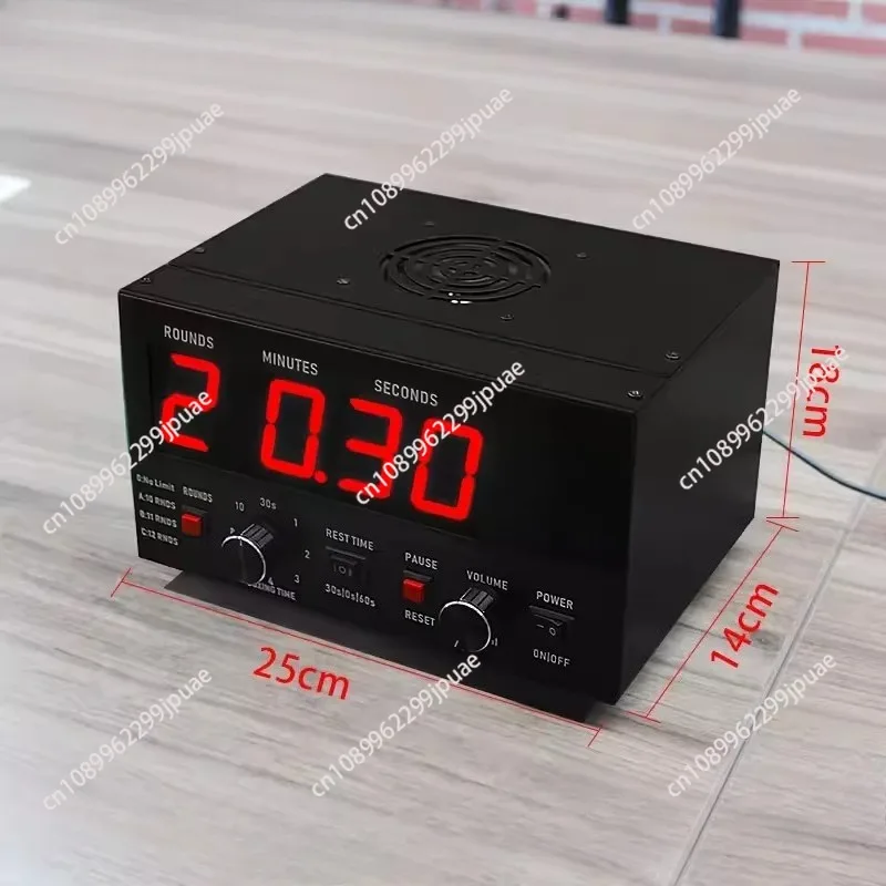 Boxing Gym Round Interval Timer Training Workout Clock Digital MMA Boxing Timer
