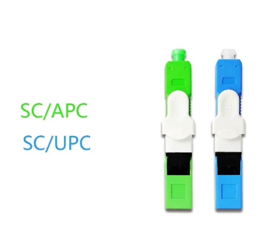 

ESC250D Field Assembly Optical Connector SC APC and SC UPC Single-Mode Fiber Optic Quick Connector