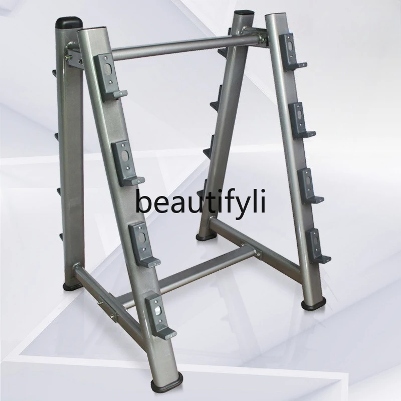 

Commercial indoor Olympic pole display rack, weight bed multi-functional barbell display rack