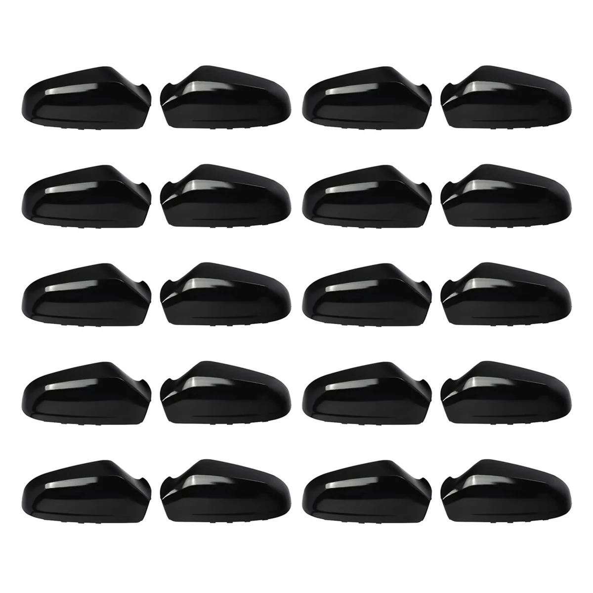 

20PCS Car Rearview Mirror Cover Cap Reversing Rear View Mirror Shell for Opel Astra H 2004-2009