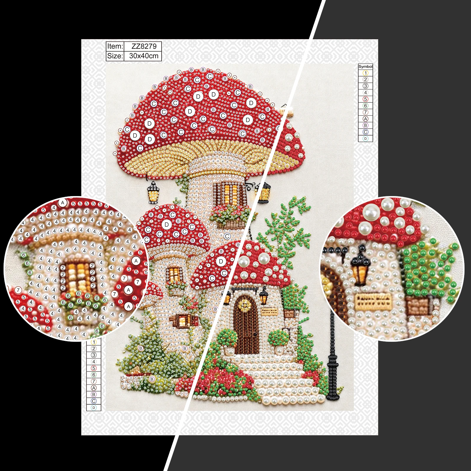 مجموعات الرسم بالألماس واللؤلؤ - مراجعة Art Craft House وسعره