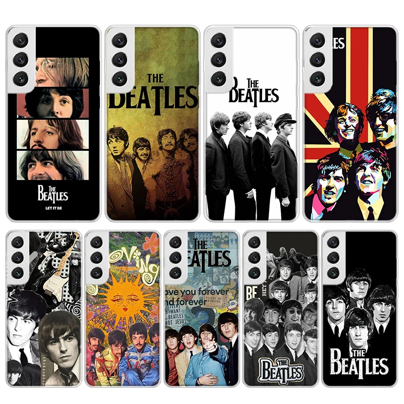 Pretty S-Beatles-B Silicon Call Phone Case For Samsung Galaxy S23 S24 S25 Ultra S21 Plus S20 FE S22 S10 + Edge Cover Funda