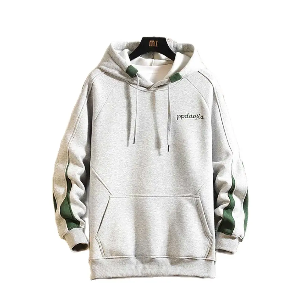 

Spring Autumn Pullovers New Fashion Hoodies Men Casual Hooded Sweatshirts Loose Baggy Streetwear Hiphop Jacket Coat Clothing